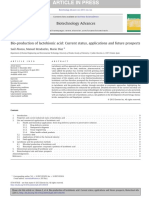 Bio-Production of Lactobionic Acid: Current Status, Applications and Future Prospects