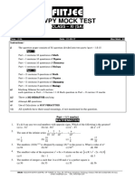 Mock Test - 1 - 21.09.17