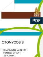 Otomycosis