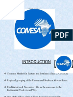 Comesa: Common Market For Eastern and Southern Africa