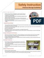 Chemical Storage Guidelines Si