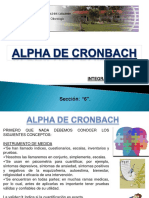 Alpha de Cronbach