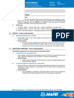 Water Proofing - W02 - Work Method Statement