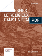 Thierry Rambaud - Gouverner Le Religieux Dans Un État Laïc