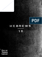 Hort - Hebrews 1 8 (c1876)