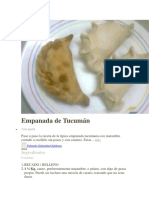 Empanada de Tucumán