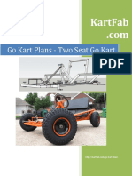 2 Seats Go Kart Plans PDF