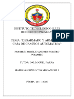 Informe de Cajas de Cambios Automatica 1