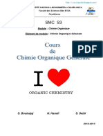 Cours Chimie Organique FS Ben M'Sik 2012-2013