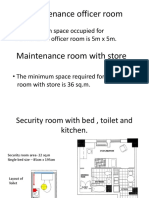 Maintenance Officer Room