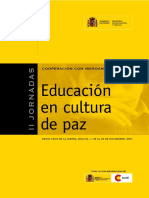 UNESCO Educacion en Cultura de Paz PDF