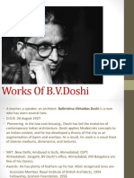 Works of B.V DOSHI