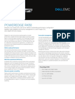 Dell PowerEdge R430 Spec Sheet