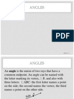 Angle Notes