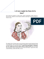 Cómo Es El Sexo Según Las Fases de La Luna PDF