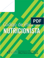 Codigo de Etica Do Nutricionista