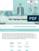 ITIL Service Transition - Invensis Learning