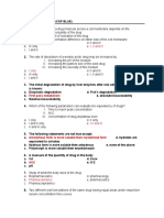 Biopharmaceutics Answer Key-BLUE PACOP