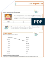 Grammar Games Adverbs Worksheet