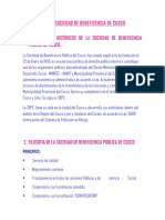 LA SOCIEDAD DE BENEFICENCIA DE CUSCO - Cristobal Ramirez