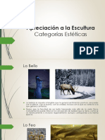 Categorias Esteticas Escultura