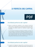 Movilidad Perfecta Del Capital