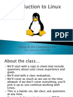 Introduction To Linux