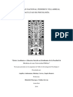 Informe Estres Academico e Ideacion Suicida