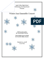 2018-1-11 Jazz Ensembles & VMSS 8th Grade