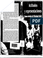 Actitudes y Representaciones Sociales - Quiroz Palacios PDF