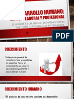 Desarrollo Humano Enfoque Profesional y Laboral