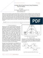 Implementation of Knowledge-Based Expert System Using Probabilistic Network Models