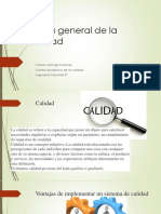 Teoría General de La Calidad