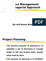 Project Management: A Managerial Approach: by Lalit Kumar Sharma