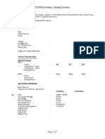 iTOWERS Designer (Design Procedure) : Project Details