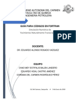 Comandos Fortran