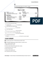 Interchange4thEd Level1 Unit13 Grammar Worksheet