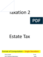 Tax2 - Estate Tax - Deductions Allowed