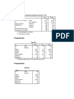 Npar Tests: One-S Am Ple Kol Mogorov-S Mirnov Te ST