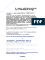 A Legalidade e Registo Oficial de Terreiros de Umbanda e Candomblé em Portugal