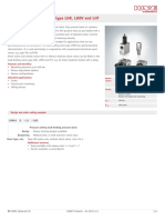 Pressure Valves: Load-Holding Valve Type LHK, LHDV and LHT