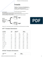 NPT Thread Chart - NPT & NPS Fittings Dimensions & Sizes