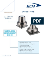 Exhaust Fans: CDB & CDD Downblast Fans