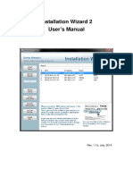 Installation Wizard 2 User's Manual: Rev. 1.1a, July, 2014