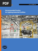 Recommended Practice For Lighting Industrial Facilities: Ansi/Ies