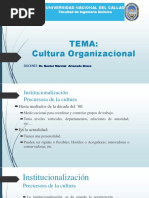 Cultura Organizacional