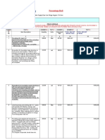 Percentage Boq: Validate Print Help