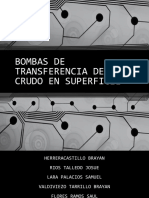 Bombas de Transferencia de Crudo en Superficie