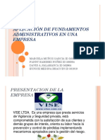 Aplicación de Fundamentos Administrativos en Una Empresa