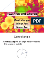 10.2 Arcs and Chords